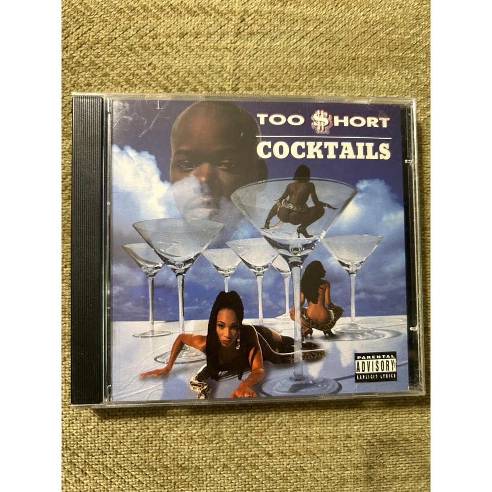 Too Short Cocktails CD 1995 Jive Records West Coast Hip Hop Rap 01241-41553-2